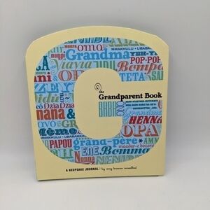 NWT The Grandparent Book Keepsake Journal Questions